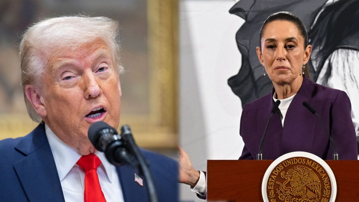 Trump advierte posibles aumentos en aranceles; Sheinbaum minimiza impacto en México