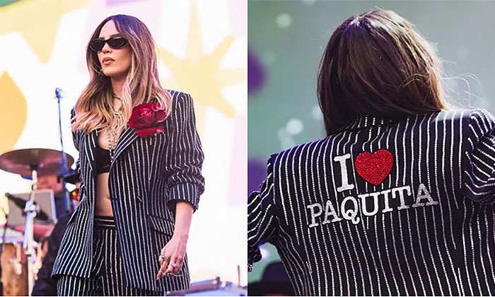 Ovacionan a Belinda en Vive Latino con homenaje a Paquita la del Barrio