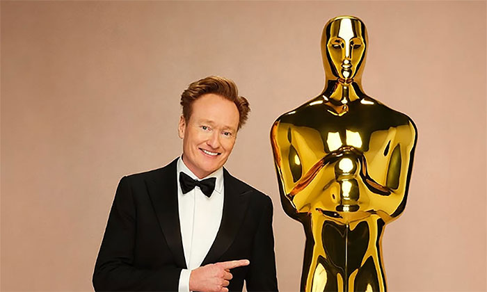 Repetirá Conan O´Brien como anfitrión del Oscar; Anunció la Academia de Artes