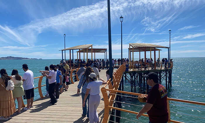 Disfrutan de playa y zona rural en fin de semana largo