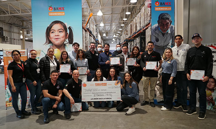 Acopia Banco de alimentos 10 toneladas de frijol durante Challenge contra el Hambre