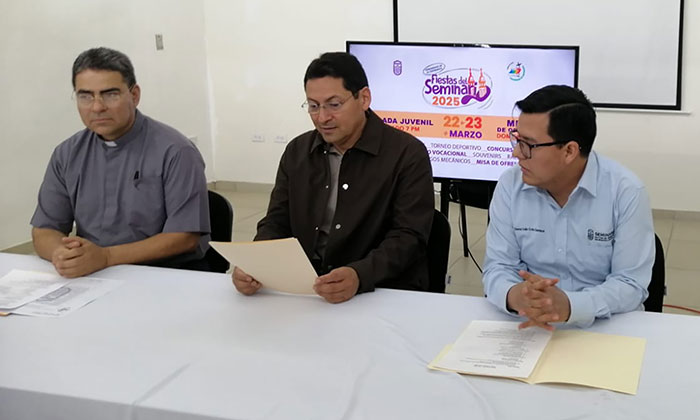 Invitan a participar en festejos del Seminario; El próximo 22 y 23 de marzo