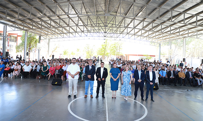 Celebran 110 aniversario de la Normal; Autoridades estatales