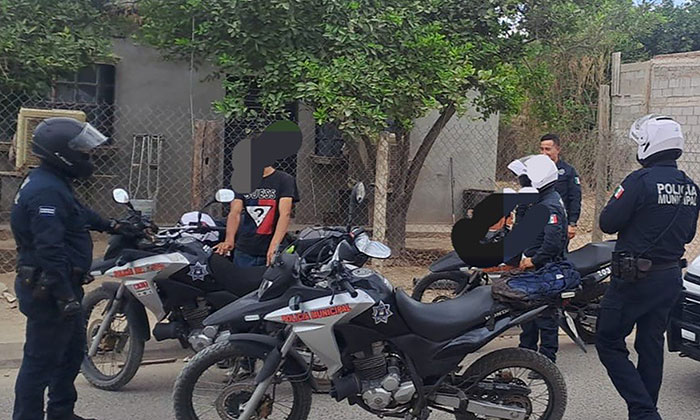Arrestan a dos sujetos armados en las colonias Las Minitas y Solidaridad