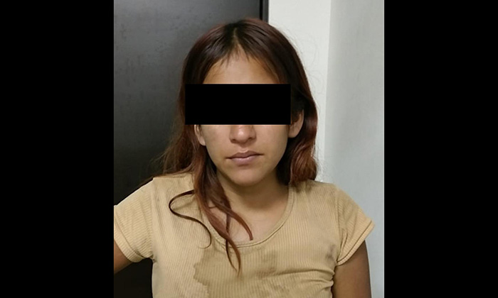 Personal de la Fiscalía General de Justicia arrestan a joven por maltrato infantil agravado