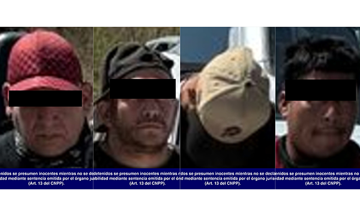 Aprehenden a cuatro maleantes armados en Bácum