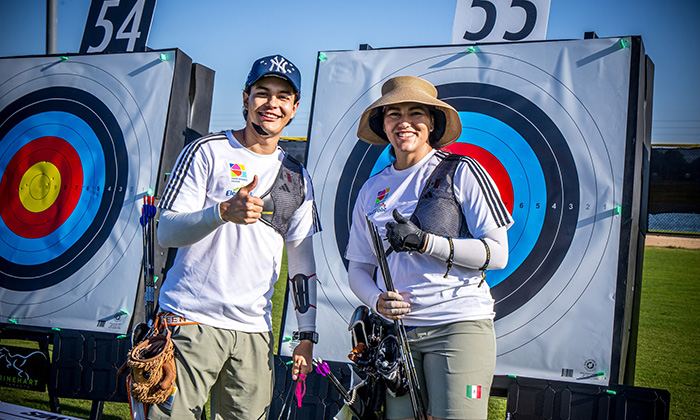 Va Alejandra Valencia por oro en Mundial junto a su compañero Matías Grande