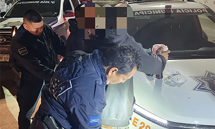 Capturan a dos “tiradores” armados en la comisaría Miguel Alemán