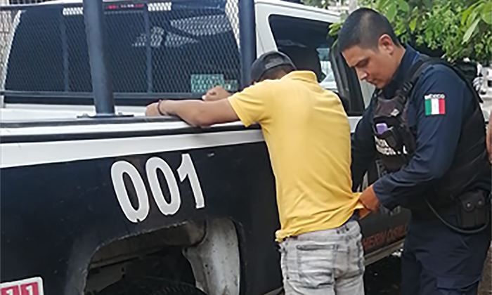 Capturan a “La Mirruña” por portar arma blanca en la colonia El Apache