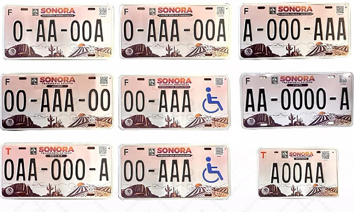 Presentan nuevo diseño de placas automotrices; Autoridades estatales