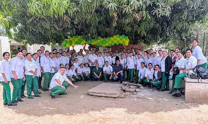 Llevan servicios de salud a residentes del Valle del Mayo; Alumnos de la UT de Etchojoa