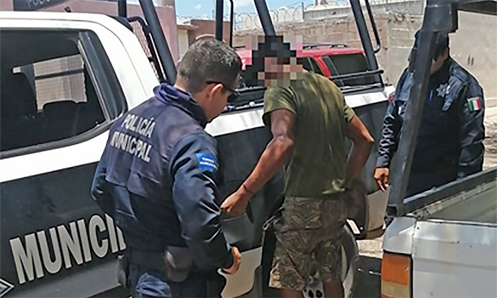 Detienen a sujeto por violencia familiar en la comisaría Miguel Alemán