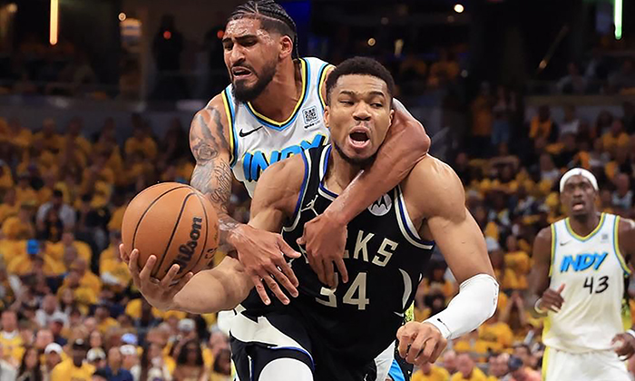 Pacers remontan y despiden a Bucks en tiempo extra