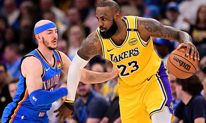 Thunder paraliza a Lakers y gana 136-120; Expulsan a Luka Doncic