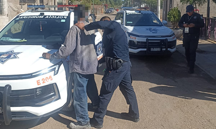 Encierran a golpeador de pareja en la colonia Cinco de Mayo