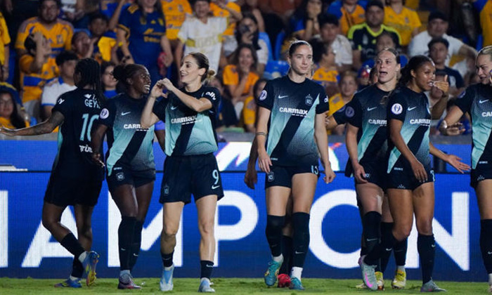 Tigres cae con Gotham y pierde la primera Concacaf W Champions Cup