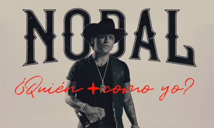 Lanza Nodal su nuevo álbum; Incluye 12 temas