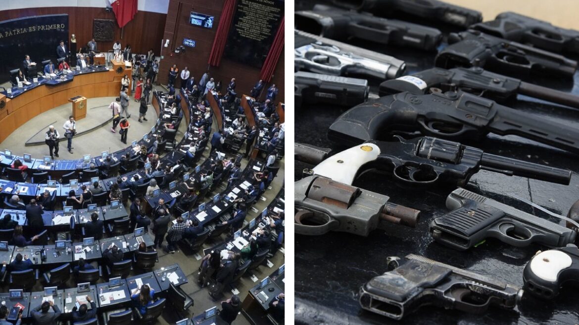 Refuerza Senado control de armas y aprueba salida de militares a competencias internacionales