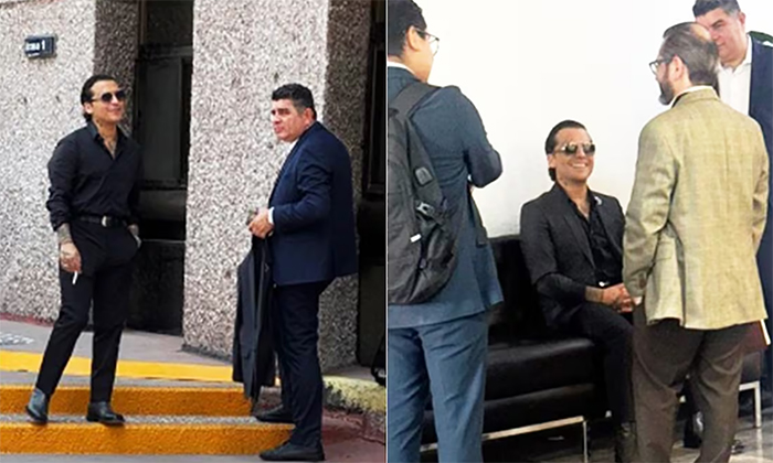 Christian Nodal está en pleito legal con disquera; Acude a juzgado