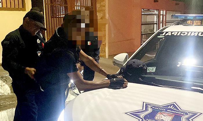 Propina golpiza a su mujer y lo arrestan en la colonia Villa Verde