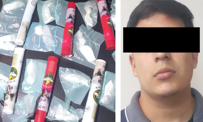 Atrapan a joven narcomenudista “bien surtido” en Praderas del Real