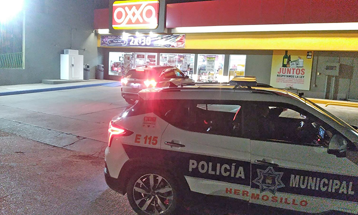 Capturan a presunto ladrón tras atracar tienda de conveniencia
