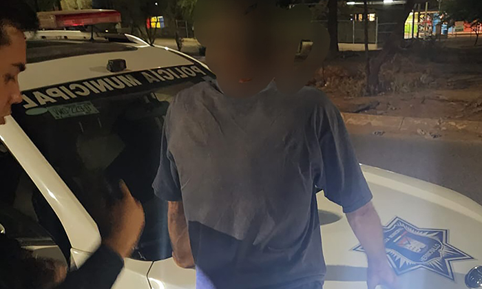 Aprehenden a presunto narcomenudista en la colonia Lomas de Madrid