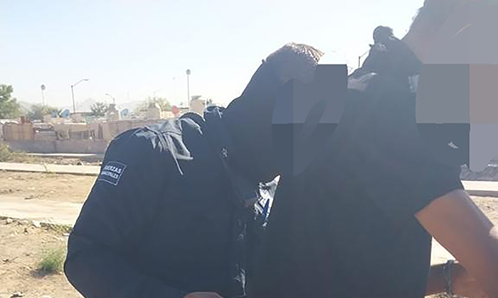Sorprenden a peatón con arma blanca en la colonia Olivares