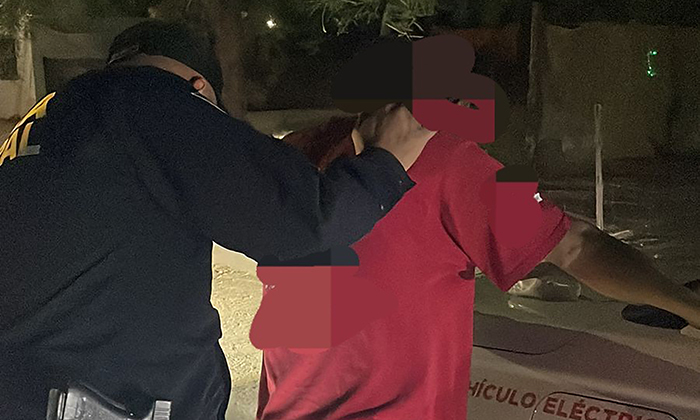 Atrapan a “El Gorila” por posesión de droga en la colonia La Mosca
