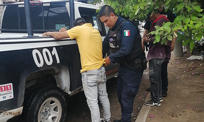 Amenaza de muerte a su ex y lo arrestan en el fraccionamiento Fuente de Piedra