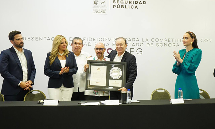 Respaldan estrategia de seguridad del gobernador; Empresarios sonorenses