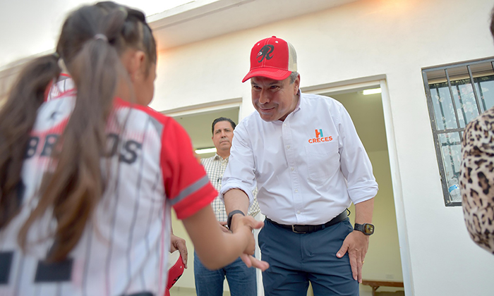 Apuesta Toño Astiazarán por la niñez en el Palo Verde