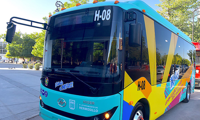 Facilitarán traslados entre escenarios en HBus durante las Fiestas del Pitic