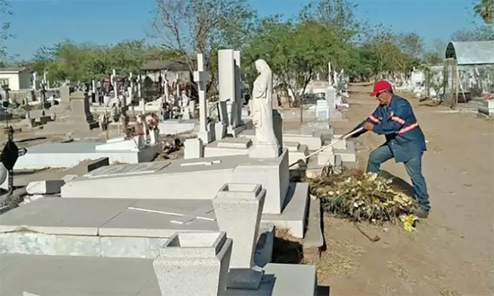 Recolectan 200 toneladas de basura en panteones por la conmemoración del Día de las Madres