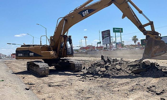 Avanzan trabajos en red de alcantarillado en el Paseo Río Sonora y Paseo Las Quintas