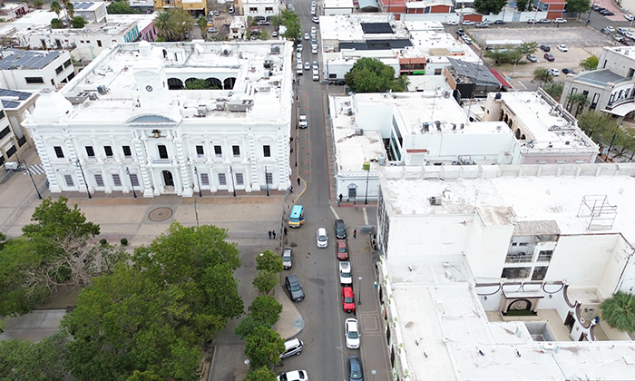 Continúa rehabilitación del Centro Cívico; Autoridades estatales