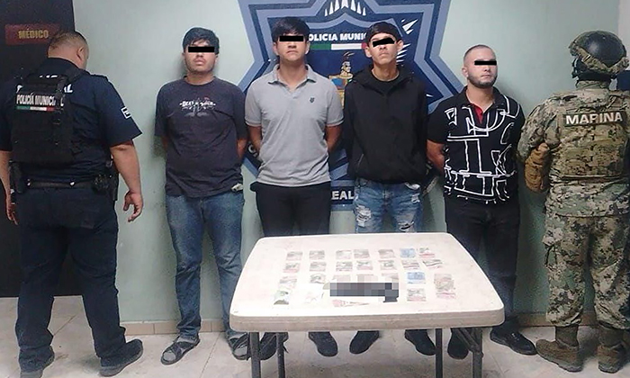 Cae agente municipal y cómplices por asalto en Ciudad Obregón