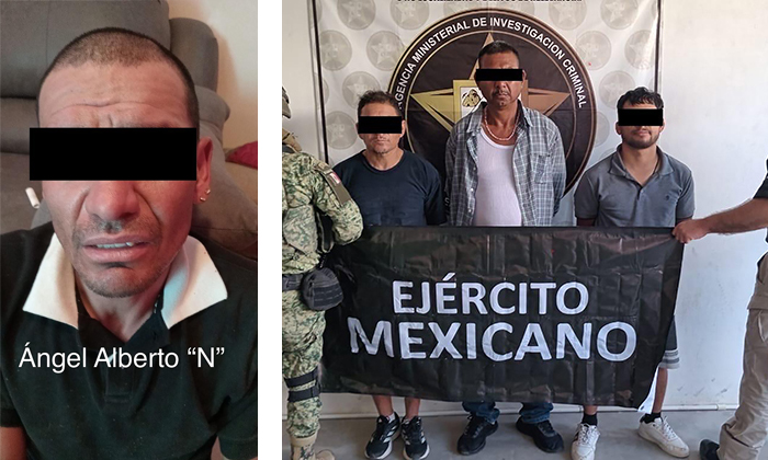 Rescatan a dos personas y arrestan a tres captores en Caborca