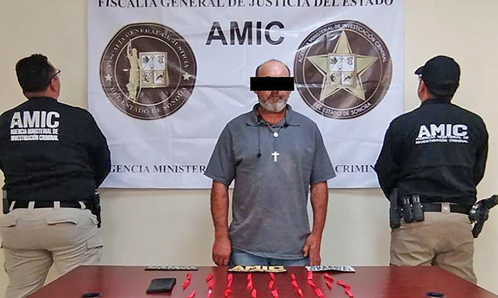 Arrestan a “tirador” en posesión de narcótico en San Luis Río Colorado