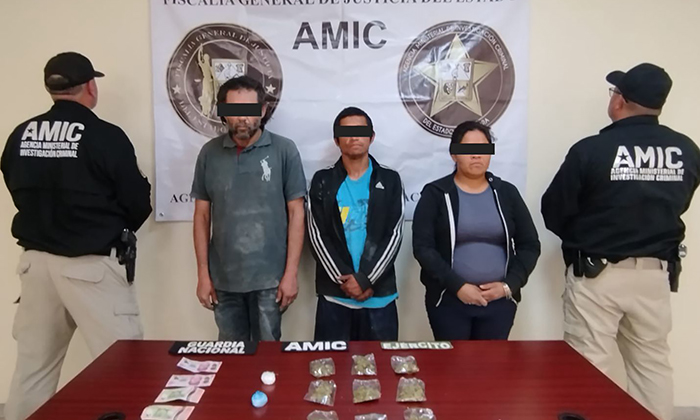 Caen tres presuntos narcomenudistas en San Luis Río Colorado