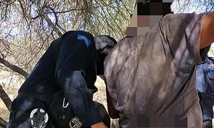 Arrestan a septuagenario con machete en la colonia Jacinto López