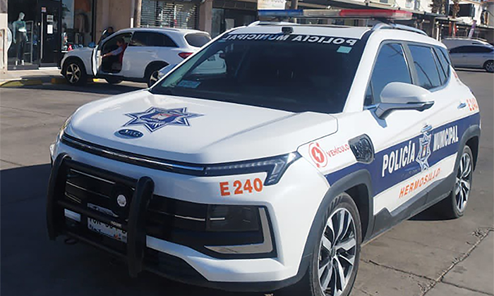 Someten a merodeador armado con solera; Agentes municipales
