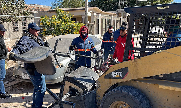Realizan descacharre en 20 colonias