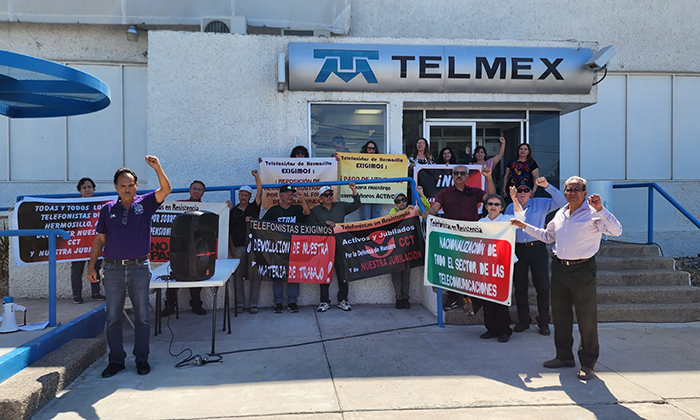 Sindicato de Telefonistas exige respeto a contrato colectivo