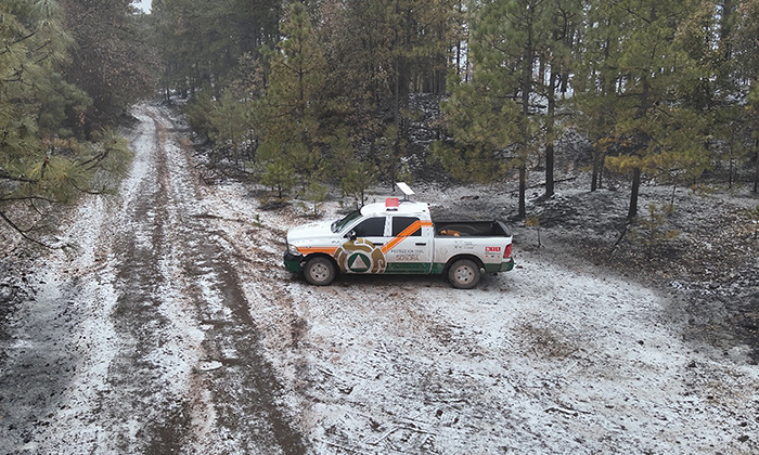 Continúa combate a incendios forestales en Sonora