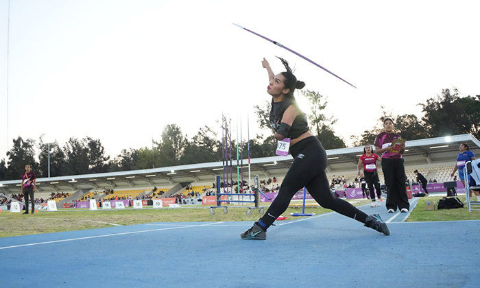 Lanzadora sonorense obtiene oro en jabalina en el Grand Prix de Paratletismo