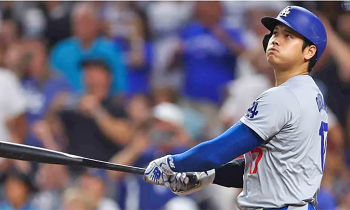 Suma Ohtani 20 cuadrangulares; Dodgers vence a Cleveland