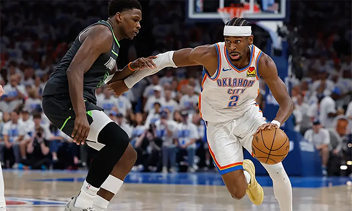 Thunder pega el primero ante Timberwolves