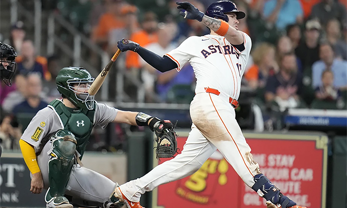 Se impone Astros a Atléticos por 5 a 3