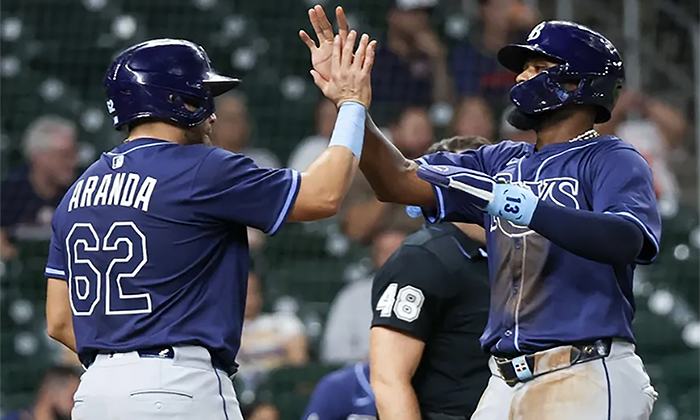 Tampa Bay propina paliza a Astros de Houston